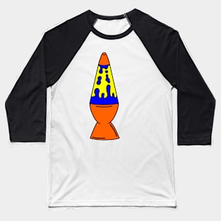 Orange Lava Lamp Baseball T-Shirt